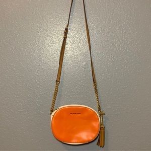 Michael Kors Orange Oval Crossbody 🍊